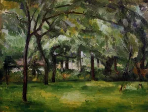 Farm in Normandy, Summer also known as Hattenville painting by Paul Cezanne