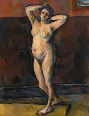 Femme Nue Debout by Paul Cezanne Oil Painting