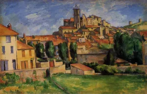 Gardanne by Paul Cezanne - Oil Painting Reproduction