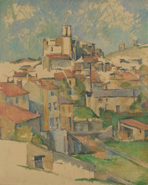 Gardanne by Paul Cezanne Oil Painting