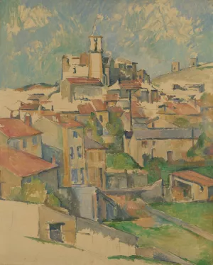 Gardanne by Paul Cezanne Oil Painting