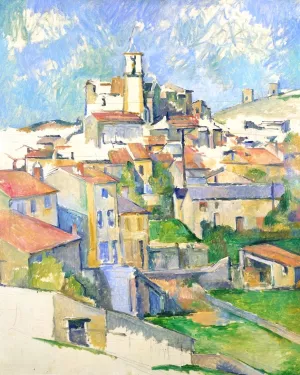 Gardanne by Paul Cezanne Oil Painting