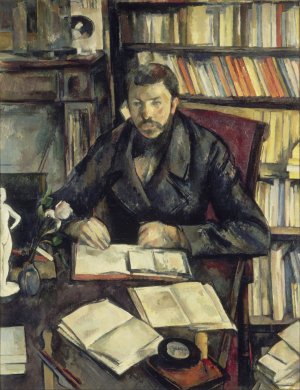 Gustave Geffroy by Paul Cezanne Oil Painting