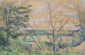 In the Oise Valley by Paul Cezanne Oil Painting