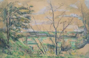 In the Oise Valley by Paul Cezanne Oil Painting