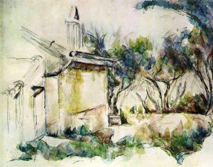 Jourdan's Cottage by Paul Cezanne Oil Painting