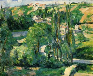 La Cote du Galet, at Pontoise painting by Paul Cezanne