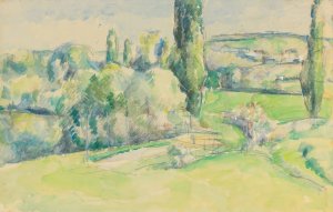 La Cote Du Jallais a Pontoise by Paul Cezanne Oil Painting
