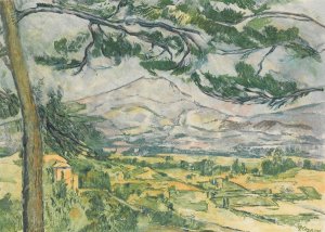La Montagne Sainte-Victoire by Paul Cezanne Oil Painting