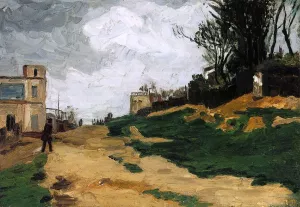 Landscape by Paul Cezanne - Oil Painting Reproduction
