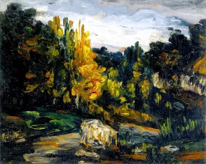 Landscape 2 Oil painting by Paul Cezanne