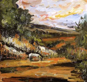Landscape 3 by Paul Cezanne Oil Painting