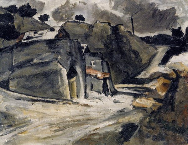 Main Product Photo of Landscape of Provence Painting by Paul Cezanne