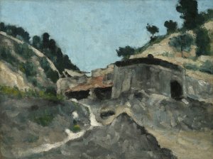 Landscape with Water Mill by Paul Cezanne Oil Painting