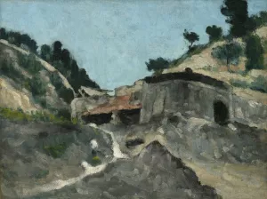 Landscape with Water Mill by Paul Cezanne Oil Painting