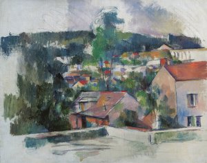 Landscape by Paul Cezanne Oil Painting