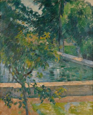 Le bassin du Jas de Bouffan by Paul Cezanne Oil Painting