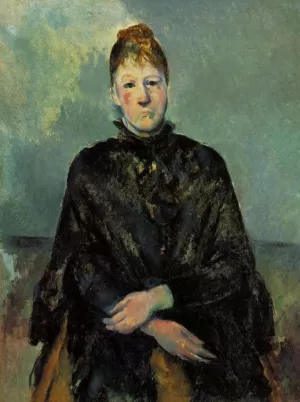 Madame Cezanne by Paul Cezanne Oil Painting