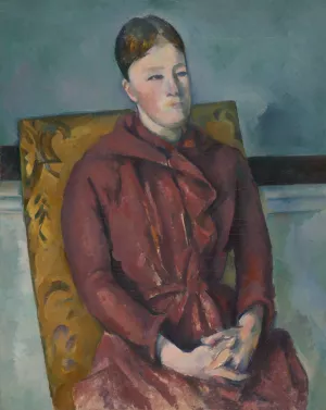 Madame Cezanne in a Yellow Chair by Paul Cezanne Oil Painting