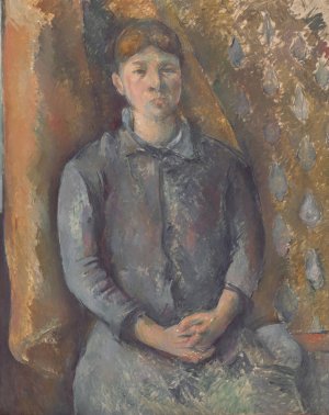 Madame Cezanne by Paul Cezanne Oil Painting