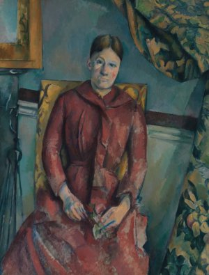 Madame Cezanne by Paul Cezanne Oil Painting