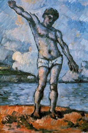 Man Standing, Arms Extended by Paul Cezanne Oil Painting
