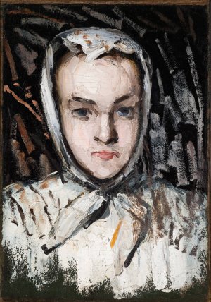 Marie Cezanne, the Artist's Sister by Paul Cezanne Oil Painting