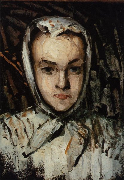 Marie Cezanne, the Artist's Sister by Paul Cezanne - Hand-Painted Oil Painting Reproduction