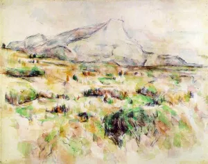 Mont Sainte-Victoire painting by Paul Cezanne