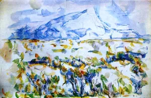 Mont Sainte-Victoire by Paul Cezanne Oil Painting