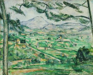 Mont Sainte-Victoire 2 by Paul Cezanne Oil Painting