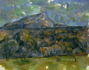 Mont Sainte-Victoire by Paul Cezanne Oil Painting