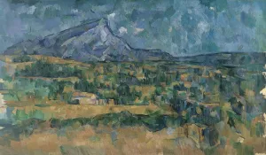 Mont Sainte-Victoire by Paul Cezanne Oil Painting