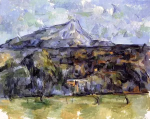 Mont Sainte-Victoire Seen from les Lauves by Paul Cezanne - Oil Painting Reproduction