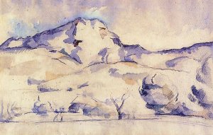 Mont Sainte-Victoire by Paul Cezanne Oil Painting
