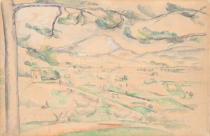 Montagne Saint-Victoire by Paul Cezanne Oil Painting
