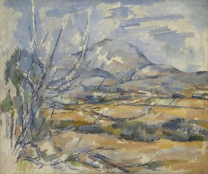 Montagne Sainte-Victoire by Paul Cezanne Oil Painting