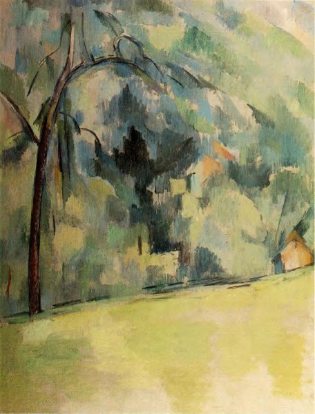 Main Product Photo of Morning in Provence Painting by Paul Cezanne