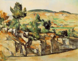 Mountains in Provence by Paul Cezanne - Oil Painting Reproduction