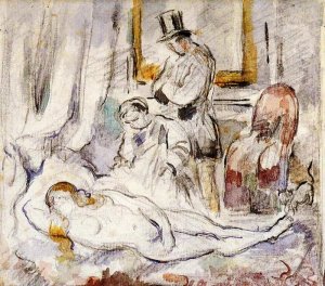 Olympia by Paul Cezanne Oil Painting