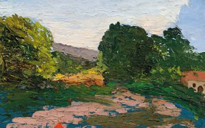 Paysage Du Midi by Paul Cezanne Oil Painting