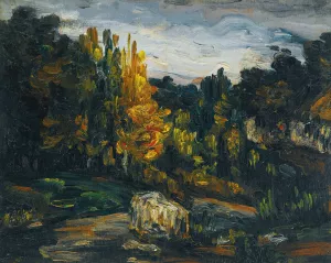 Paysage by Paul Cezanne Oil Painting