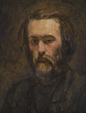 Portrait D'homme by Paul Cezanne Oil Painting