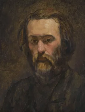 Portrait D'homme by Paul Cezanne Oil Painting