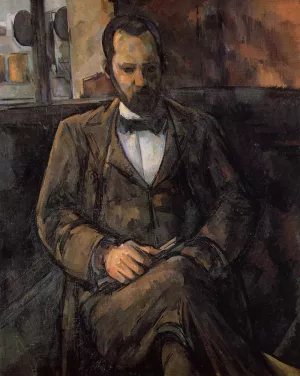 Portrait of Ambroise Vollard painting by Paul Cezanne
