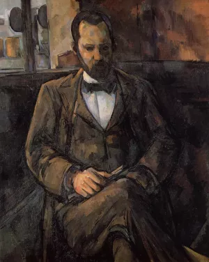 Portrait of Ambroise Vollard Oil painting by Paul Cezanne
