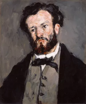 Portrait of Anthony Valabregue by Paul Cezanne Oil Painting