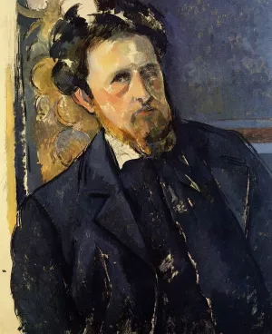 Portrait of Joachim painting by Paul Cezanne