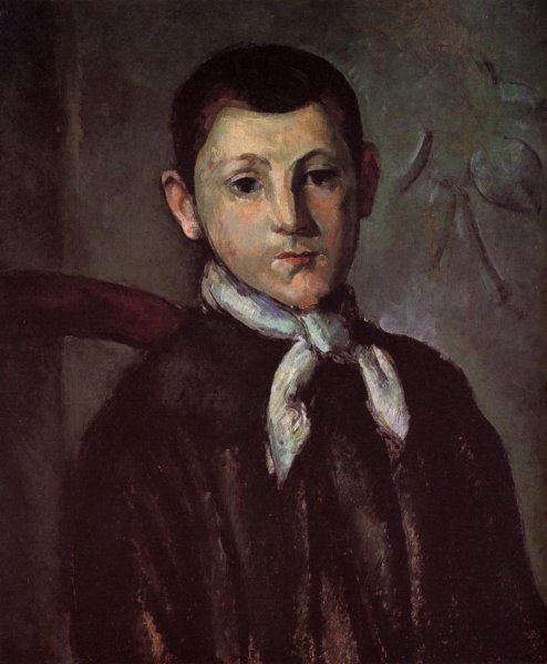 Portrait of Louis Guillaume by Paul Cezanne - Hand-Painted Oil Painting Reproduction