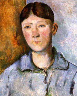 Portrait of Madame Cezanne 2 by Paul Cezanne Oil Painting